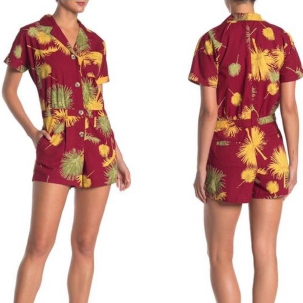 FREEPEOPLE Malibu tropical print jumpsuit - Picture 10 of 12